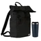 Набор подарочный Portobello Palermo Boston: рюкзак, термокружка, черный / синий фото