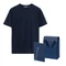 Набор с одеждой Kris: футболка, блокнот, ручка, М, синий фото