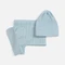 Набор Teplo Yong: варежки, шарф, шапка, голубой фото