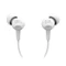 Наушники проводные внутриканальные, с микрофоном, JBL C100SIU, белые фото