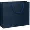 Пакет бумажный Arc L, синий фото