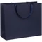 Оптом Пакет бумажный Manilla L, синий для нанесения логотипа или надписи Пакет бумажный Manilla L, синий фото