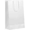 Пакет бумажный средний Блеск, белый фото