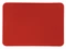Патч «Прямоугольный», нубук, красный фото