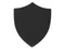 Оптом Патч «Щит», нубук, черный для нанесения логотипа или надписи Патч «Щит», нубук, черный фото