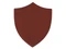 Оптом Патч «Щит», нубук, коричневый для нанесения логотипа или надписи Патч «Щит», нубук, коричневый фото