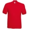 Поло мужское Fruit of the Loom Pocket Polo 180, красное фото