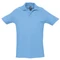 Поло мужское Sol's Spring 210, голубое фото