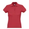 Поло женское Sol's Passion 170, красное фото