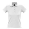 Поло женское Sol's People 210, белое фото