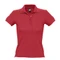 Поло женское Sol's People 210, красное фото