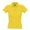 Поло женское Sol's People 210, желтое фото