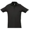Поло мужское Sol's Spring 210, черное фото