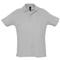 Поло мужское Sol's Summer 170, серый меланж фото
