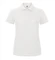 Футболка поло женская B&C ID.001, темно-белая фото