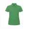 Футболка поло женская B&C ID.001, ярко-зеленая фото