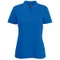 Поло женское Fruit of the Loom Lady-Fit Polo 180, ярко-синее фото