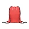 Рюкзак-мешок из переработанного полиэстера, 190T, красный Рюкзак-мешок из переработанного полиэстера, 190T, красный фото