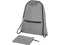 Рюкзак складной со шнурком Coss, серый фото