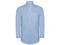 Рубашка мужская с длинным рукавом Roly Oxford, голубая фото
