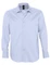 Рубашка с длинным рукавом мужская Sol's Brighton, голубая фото