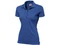 Оптом Футболка поло женская US Basic First, синяя для нанесения логотипа или надписи Футболка поло женская US Basic First, синяя фото