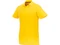 Оптом Футболка поло мужская Elevate Helios, жёлтая для нанесения логотипа или надписи Футболка поло мужская Elevate Helios, жёлтая фото