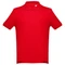 Рубашка поло мужская Adam, 195 гр/м2, красная фото