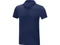 Оптом Рубашка поло мужская Elevate Deimos, темно-синяя для нанесения логотипа или надписи Рубашка поло мужская Elevate Deimos, темно-синяя фото