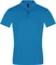 Рубашка поло мужская Sol's Perfect Men 180, бирюзовая фото