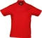 Рубашка поло мужская Sol's Prescott Men 170, красная фото