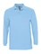 Оптом Рубашка поло с длинным рукавом мужская Sol's Winter II 210, голубая для нанесения логотипа или надписи Рубашка поло с длинным рукавом мужская Sol's Winter II 210, голубая фото