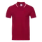 Оптом Рубашка поло мужская с окантовкой Stan 04T, 185 гр/м2, бордовая для нанесения логотипа или надписи Рубашка поло мужская с окантовкой Stan 04T, 185 гр/м2, бордовая фото