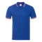 Оптом Рубашка поло мужская Stan 04RUS, 185 гр/м2, синяя / триколор для нанесения логотипа или надписи Рубашка поло мужская Stan 04RUS, 185 гр/м2, синяя / триколор фото