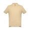 Рубашка-поло мужская TH Clothes Adam 195, бежевая фото