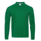 Оптом Рубашка поло с длинным рукавом мужская Stan 104S, 185 гр/м2, зеленая для нанесения логотипа или надписи Рубашка поло с длинным рукавом мужская Stan 104S, 185 гр/м2, зеленая фото