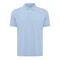 Рубашка поло из переработанного хлопка Iqoniq Yosemite, 220 г/м², голубая фото