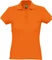 Рубашка поло женская Sol's Passion 170, оранжевая фото
