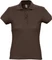 Рубашка поло женская Sol's Passion 170, коричневая фото