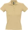 Оптом Рубашка поло женская Sol's People 210, бежевая для нанесения логотипа или надписи Рубашка поло женская Sol's People 210, бежевая фото