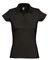 Рубашка поло женская Sol's Prescott Women 170, черная фото