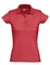 Рубашка поло женская Sol's Prescott Women 170, красная фото