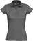 Рубашка поло женская Sol's Prescott Women 170, темно-серая фото
