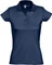 Рубашка поло женская Sol's Prescott Women 170, темно-синяя фото