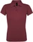 Рубашка поло женская Sol's Prime Women 200, бордовая фото