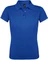 Рубашка поло женская Sol's Prime Women 200, ярко-синяя фото