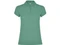 Рубашка поло женская Roly Star, темно-ментоловая фото