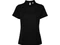 Рубашка поло женская Roly Tormo, черная фото