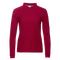 Рубашка поло женская с длинным рукавом Stan 04SW, бордовая фото