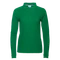 Рубашка поло женская с длинным рукавом Stan 04SW, зеленая фото